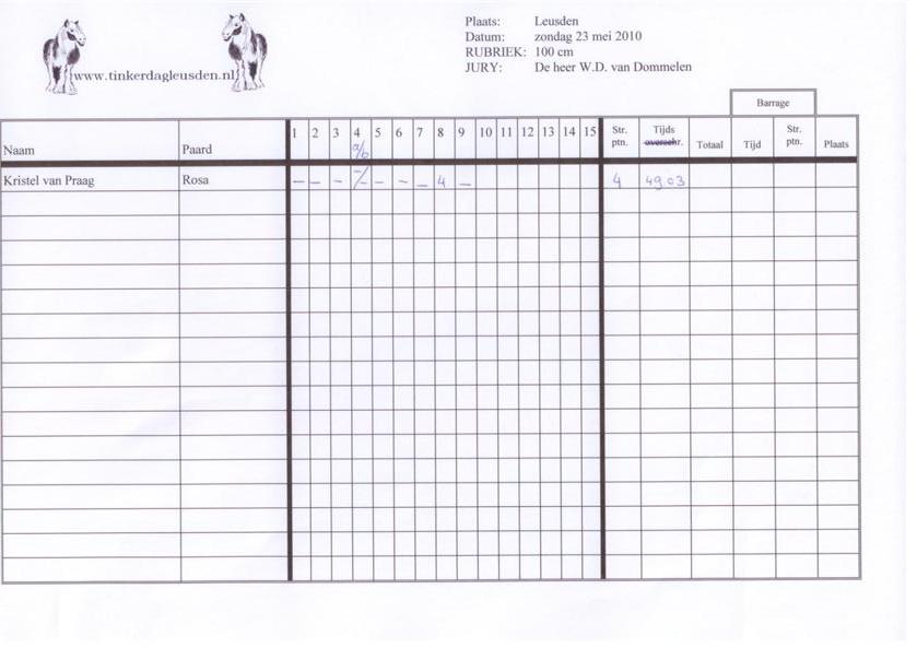 springen 23 mei 2010 100 cm